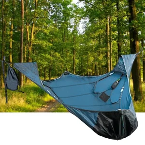 Long Lifespan Breathable Flat Lying Hammock Sleeping Bag Camping Equipment